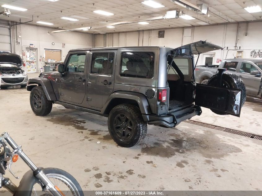 2016 JEEP WRANGLER UNLIMITED SAHARA - 1C4HJWEG4GL168628