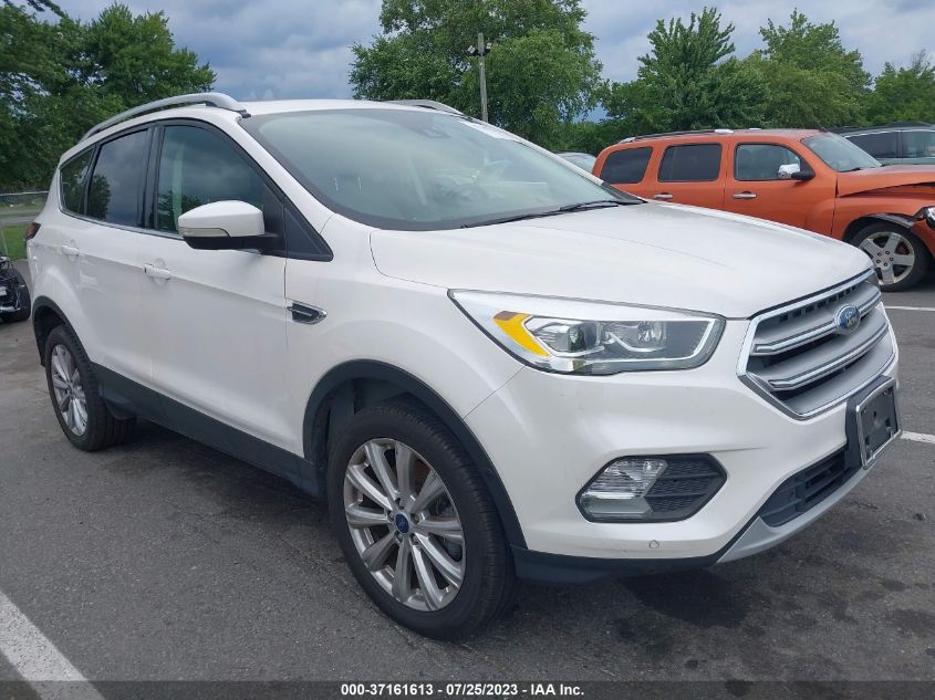 2017 FORD ESCAPE TITANIUM - 1FMCU9JD5HUB71334