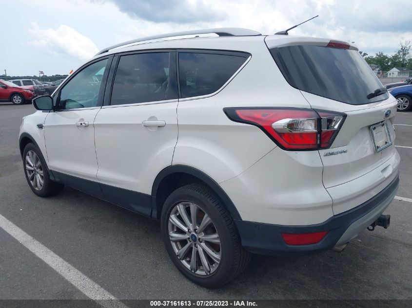 2017 FORD ESCAPE TITANIUM - 1FMCU9JD5HUB71334