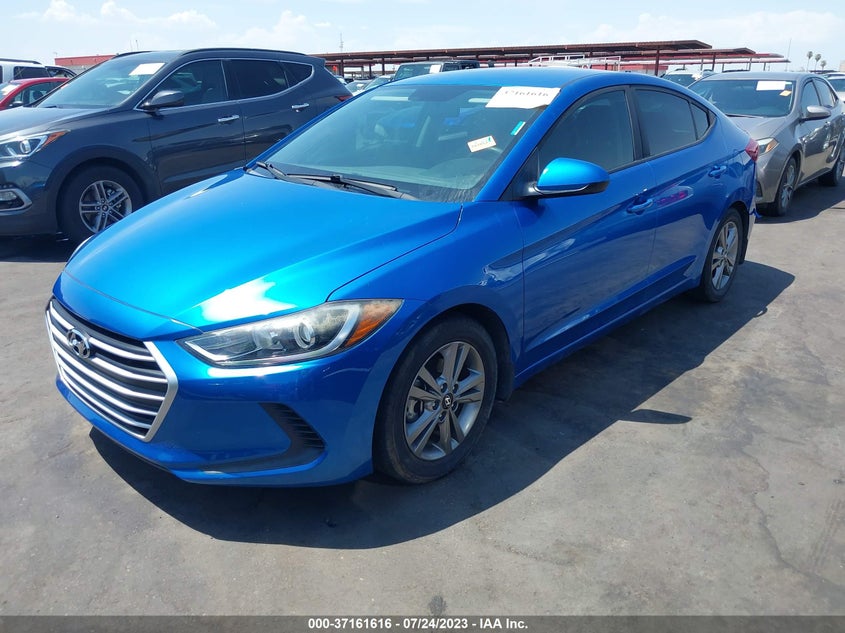 VIN 5NPD84LF1JH223301 2018 HYUNDAI ELANTRA SEL