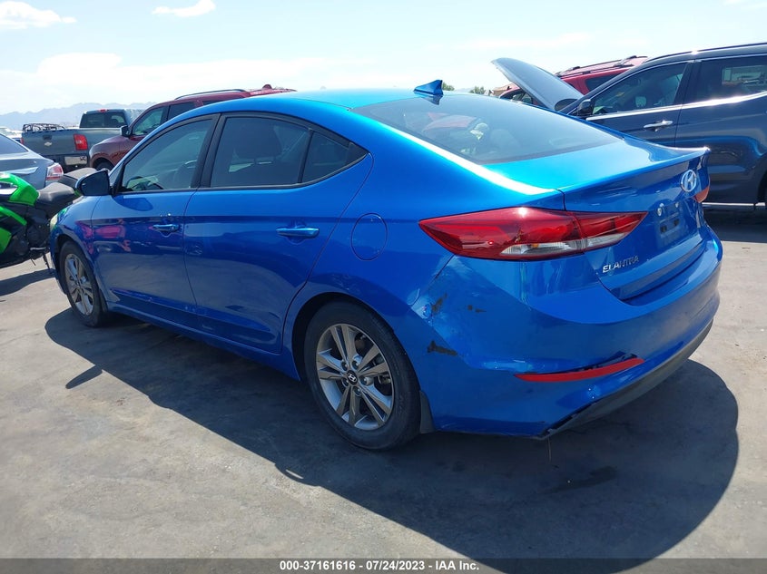VIN 5NPD84LF1JH223301 2018 HYUNDAI ELANTRA SEL