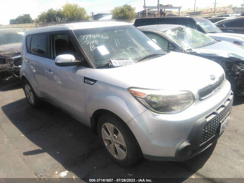 2015 KIA SOUL BASE - KNDJN2A22F7805337