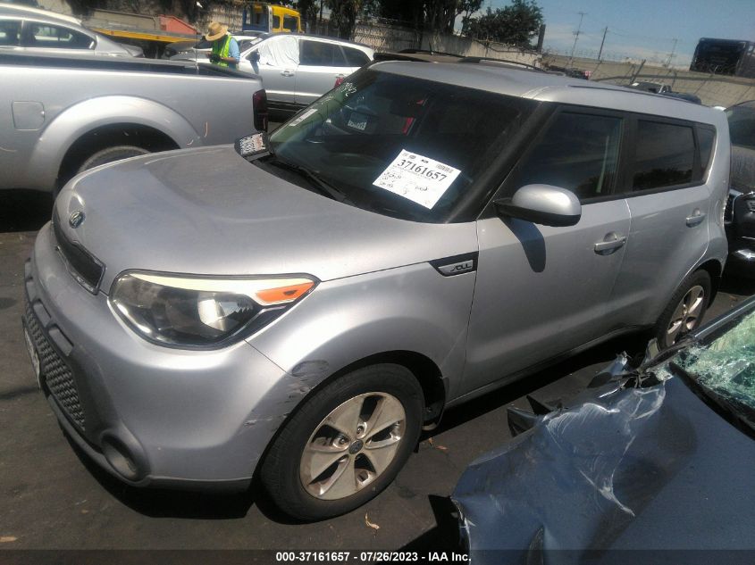 2015 KIA SOUL BASE - KNDJN2A22F7805337