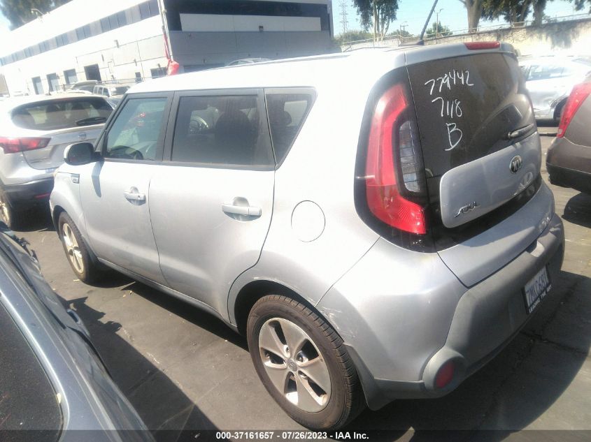 2015 KIA SOUL BASE - KNDJN2A22F7805337