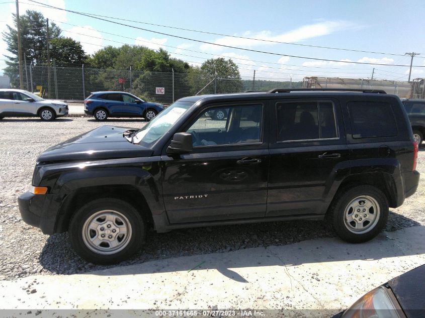 2014 JEEP PATRIOT SPORT - 1C4NJRBB4ED924589