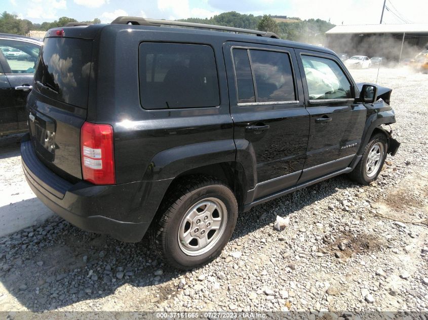 2014 JEEP PATRIOT SPORT - 1C4NJRBB4ED924589
