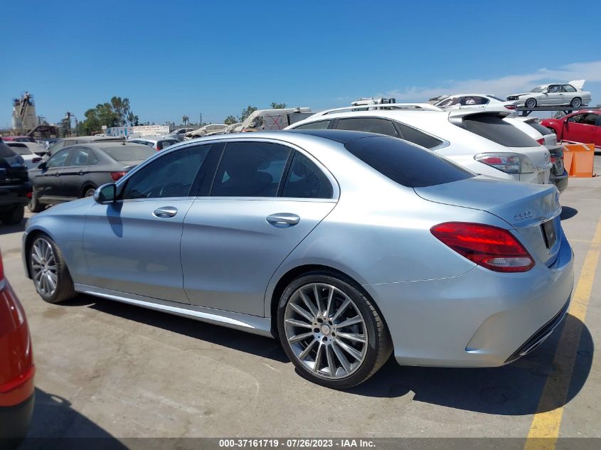 2015 MERCEDES-BENZ C-CLASS C 300 - 55SWF4JB1FU096567
