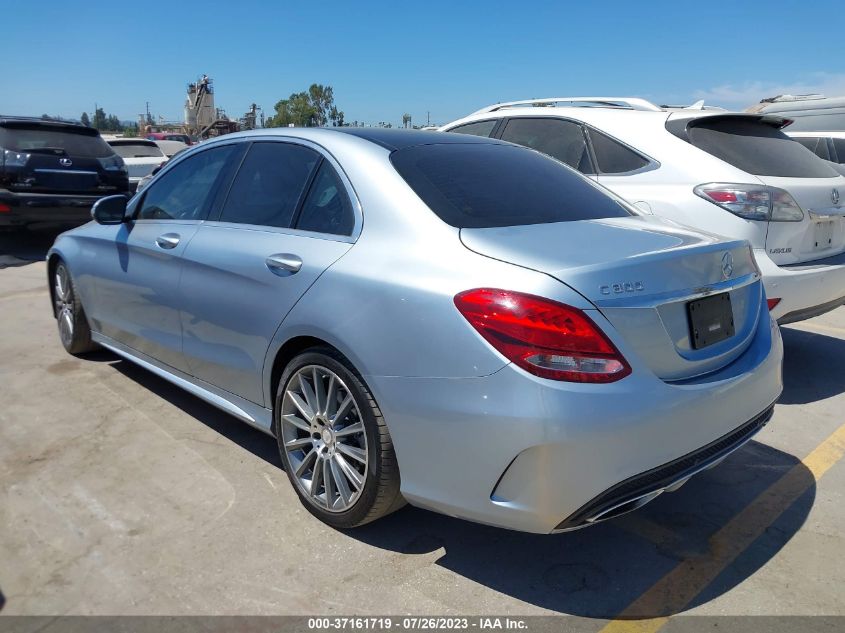2015 MERCEDES-BENZ C-CLASS C 300 - 55SWF4JB1FU096567