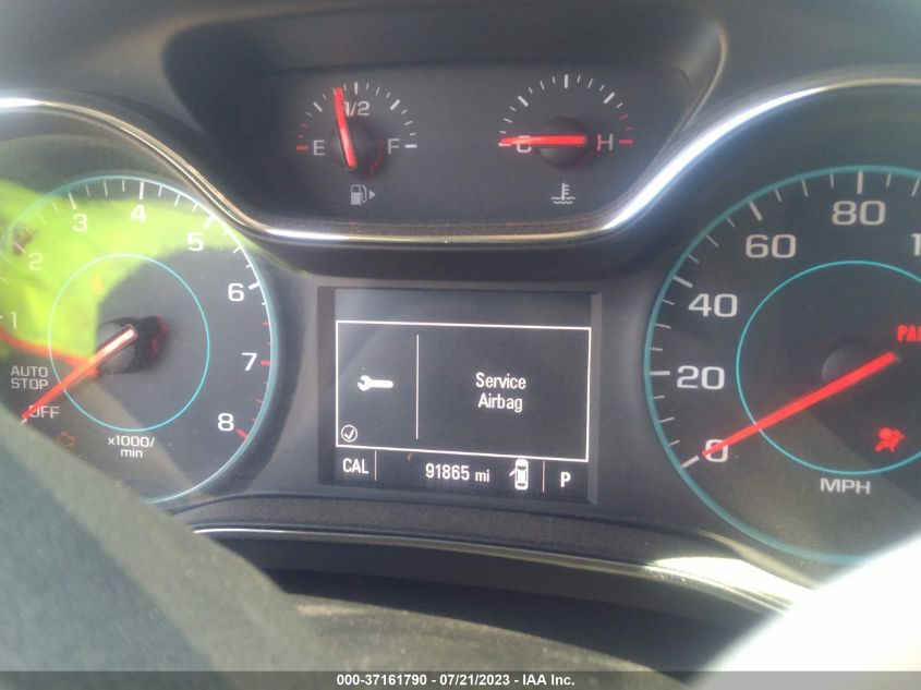 2016 CHEVROLET CRUZE LT - 1G1BE5SM2G7301192