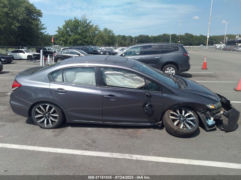 2015 HONDA CIVIC SEDAN EX-L - 2HGFB2F90FH506424
