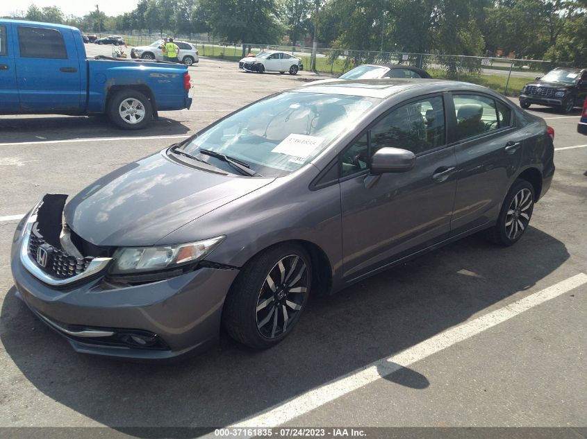 2015 HONDA CIVIC SEDAN EX-L - 2HGFB2F90FH506424