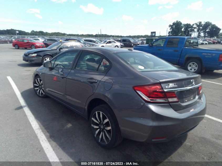 2015 HONDA CIVIC SEDAN EX-L - 2HGFB2F90FH506424