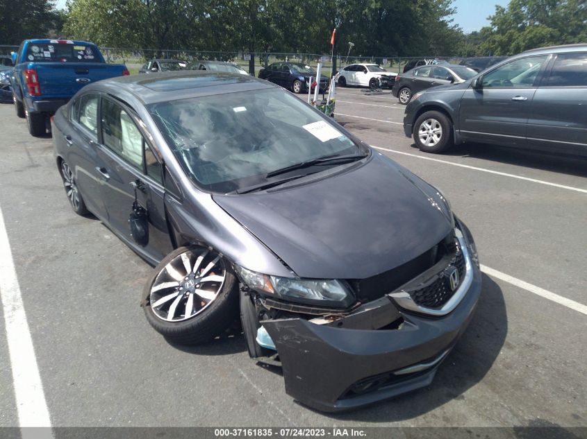 2015 HONDA CIVIC SEDAN EX-L - 2HGFB2F90FH506424
