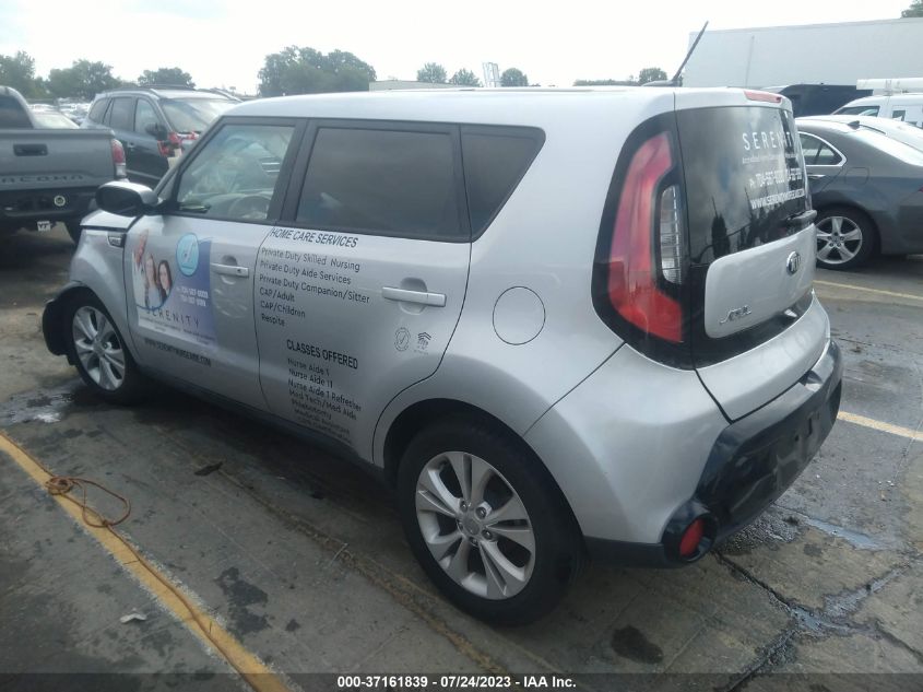 2016 KIA SOUL + - KNDJP3A53G7860522