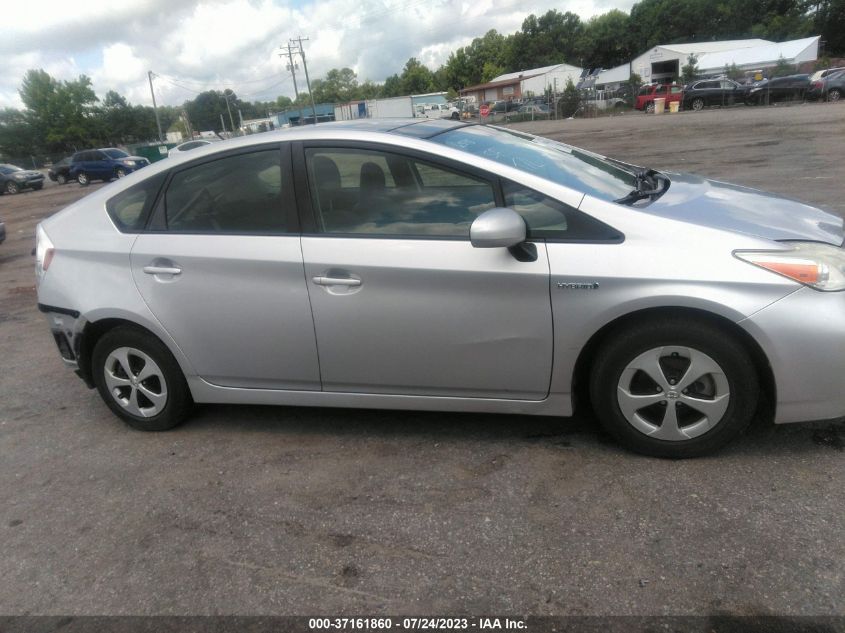 2013 TOYOTA PRIUS ONE/TWO/THREE/FOUR/FIVE - JTDKN3DU5D5666000