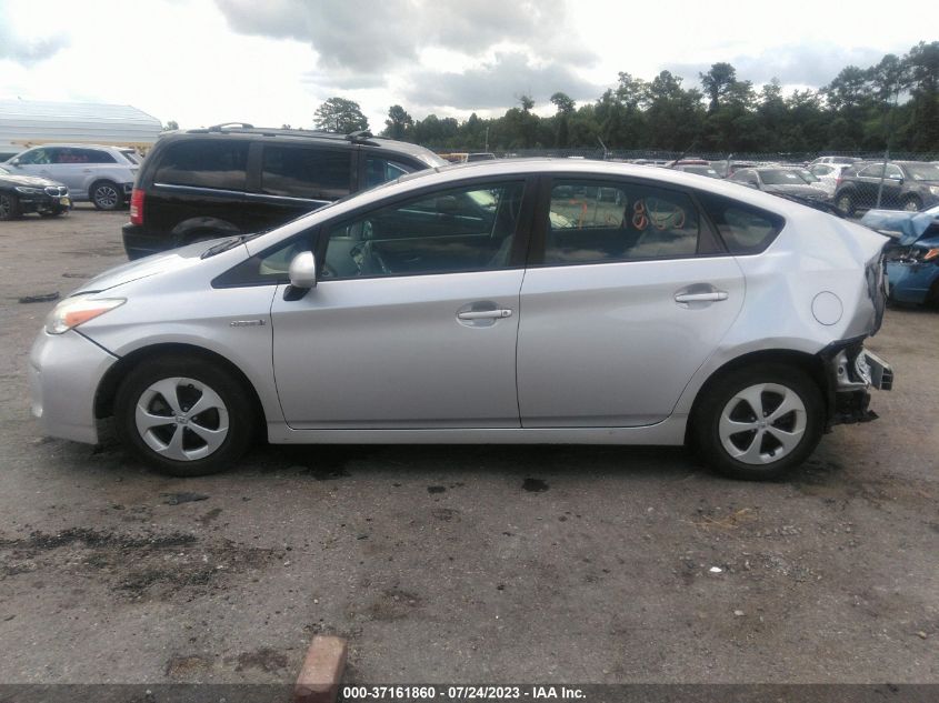 2013 TOYOTA PRIUS ONE/TWO/THREE/FOUR/FIVE - JTDKN3DU5D5666000