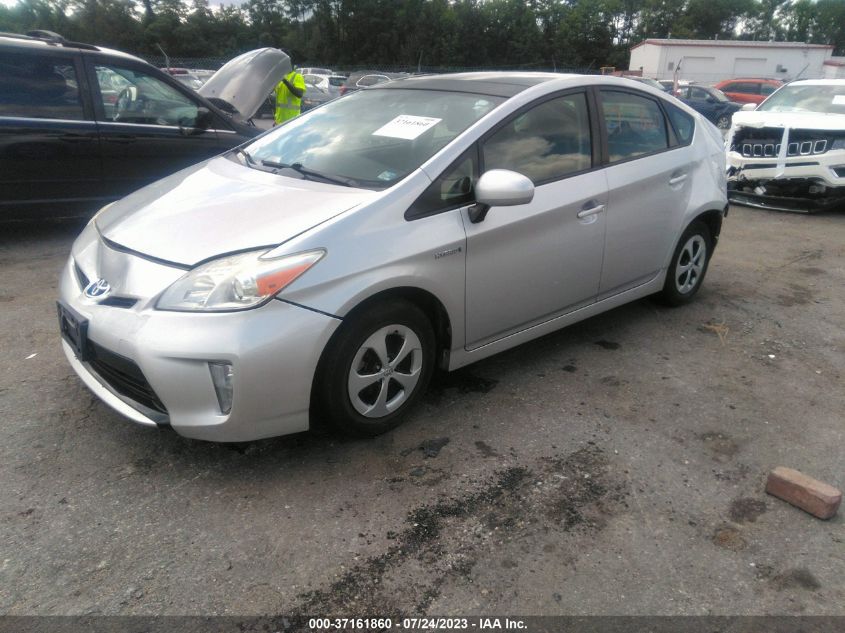 2013 TOYOTA PRIUS ONE/TWO/THREE/FOUR/FIVE - JTDKN3DU5D5666000