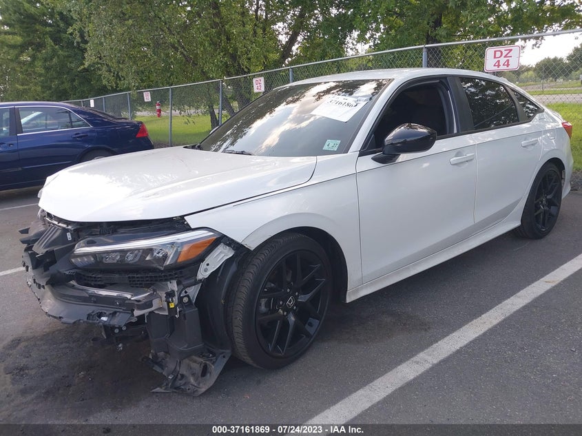 VIN 2HGFE2F56NH575069 2022 HONDA CIVIC SEDAN SPORT