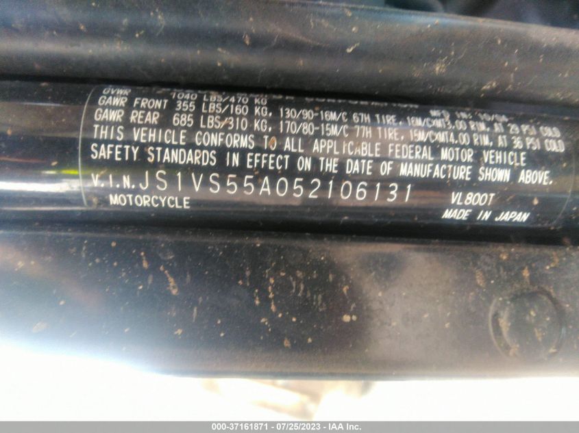 2005 SUZUKI C50 JS1VS55A052106131