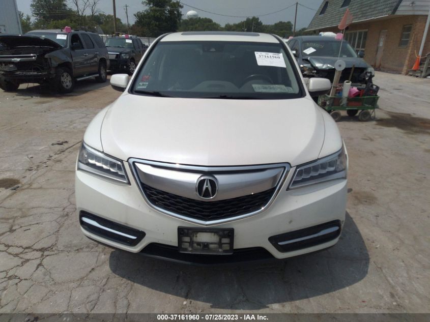 2016 ACURA MDX TECHNOLOGY - 5FRYD4H48GB042514