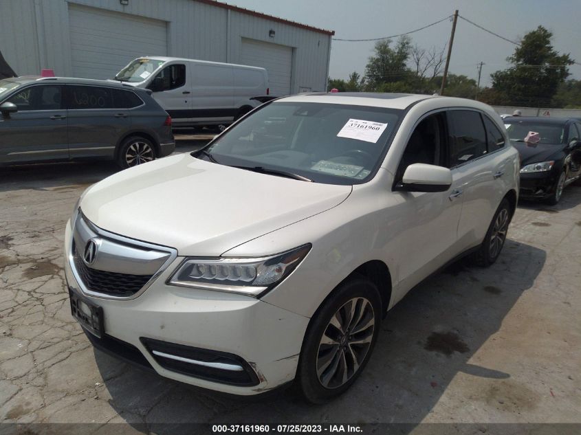 2016 ACURA MDX TECHNOLOGY - 5FRYD4H48GB042514
