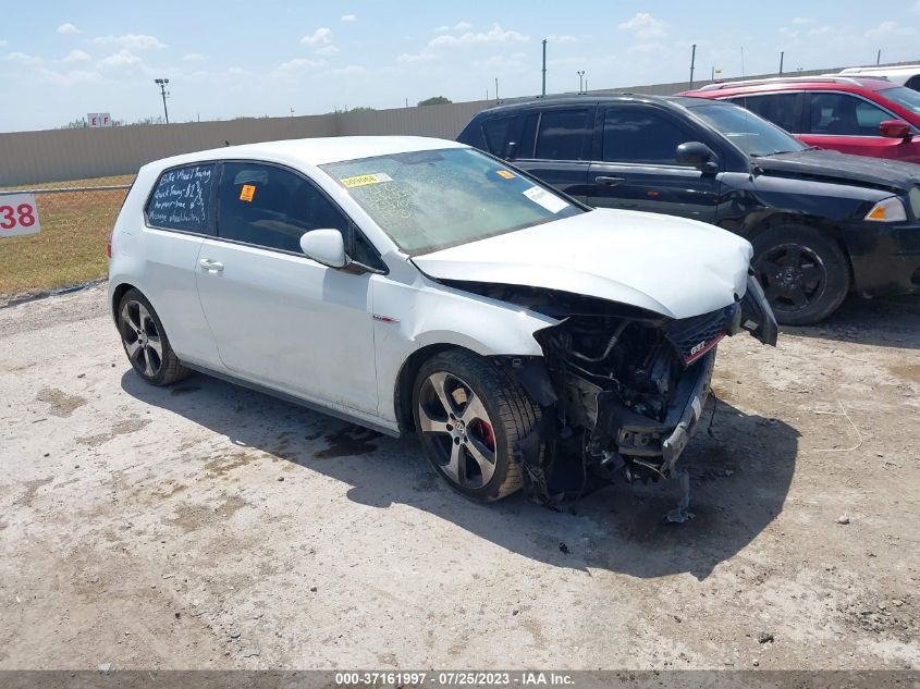 2017 VOLKSWAGEN GOLF GTI S - 3VWYT7AU5HM003700