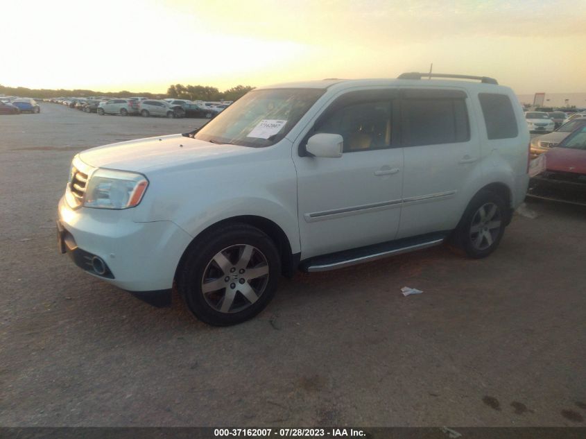 2014 HONDA PILOT TOURING - 5FNYF4H97EB010769