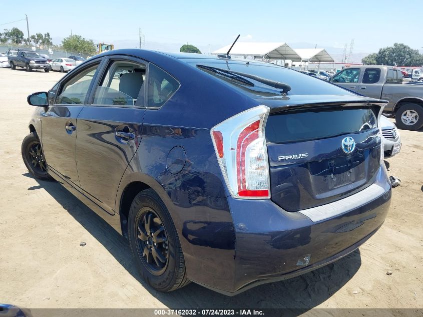 2013 TOYOTA PRIUS ONE/TWO/THREE/FOUR/FIVE - JTDKN3DU3D1620317