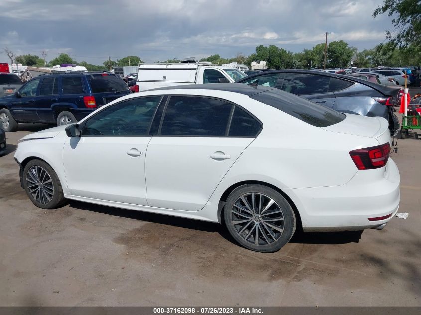 2016 VOLKSWAGEN JETTA SEDAN 1.8T SPORT - 3VWD17AJ0GM219835