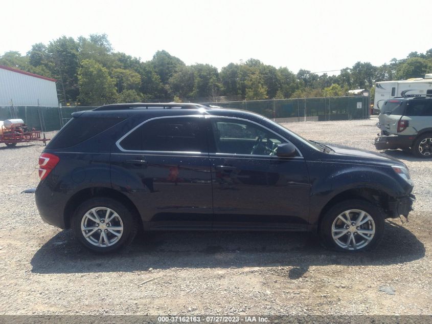 2017 CHEVROLET EQUINOX LT - 2GNFLFE31H6166674