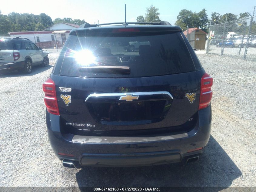 2017 CHEVROLET EQUINOX LT - 2GNFLFE31H6166674