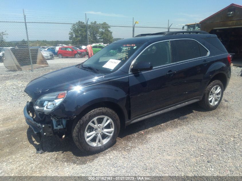 2017 CHEVROLET EQUINOX LT - 2GNFLFE31H6166674