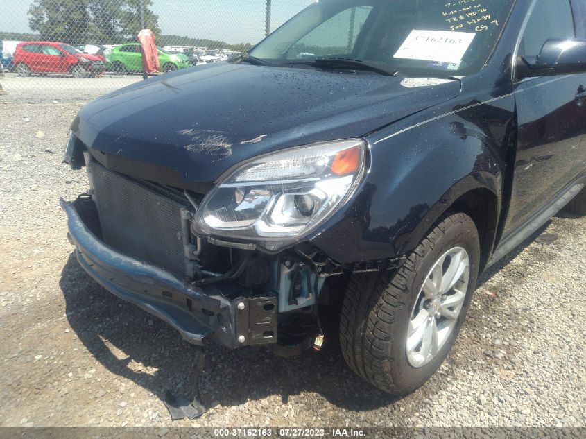 2017 CHEVROLET EQUINOX LT - 2GNFLFE31H6166674