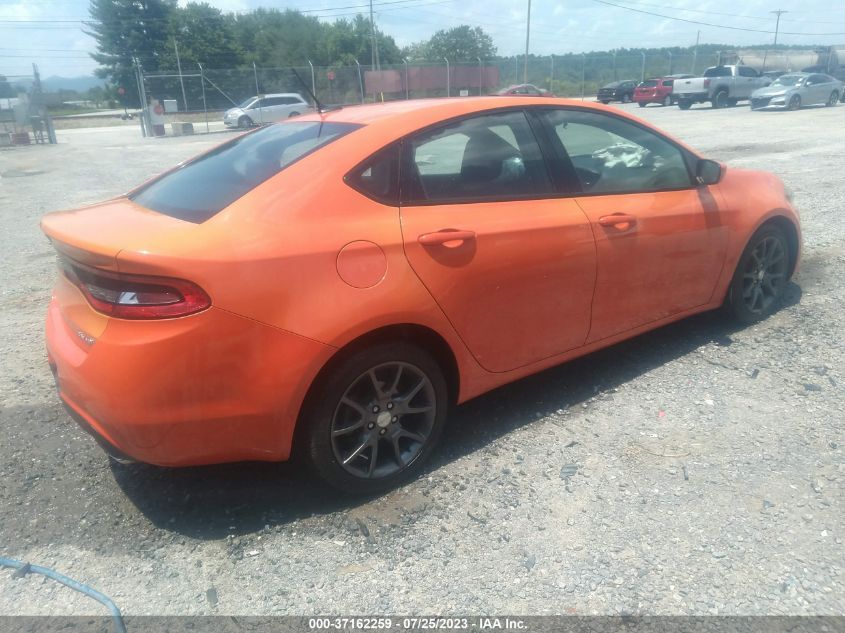 2015 DODGE DART SXT - 1C3CDFBB9FD374535
