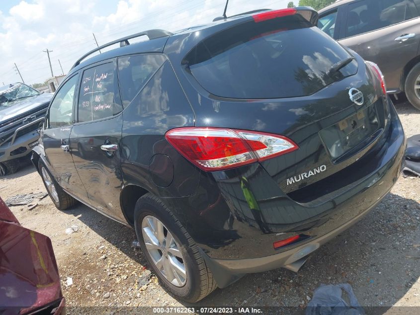 2013 NISSAN MURANO SL - JN8AZ1MU9DW208401