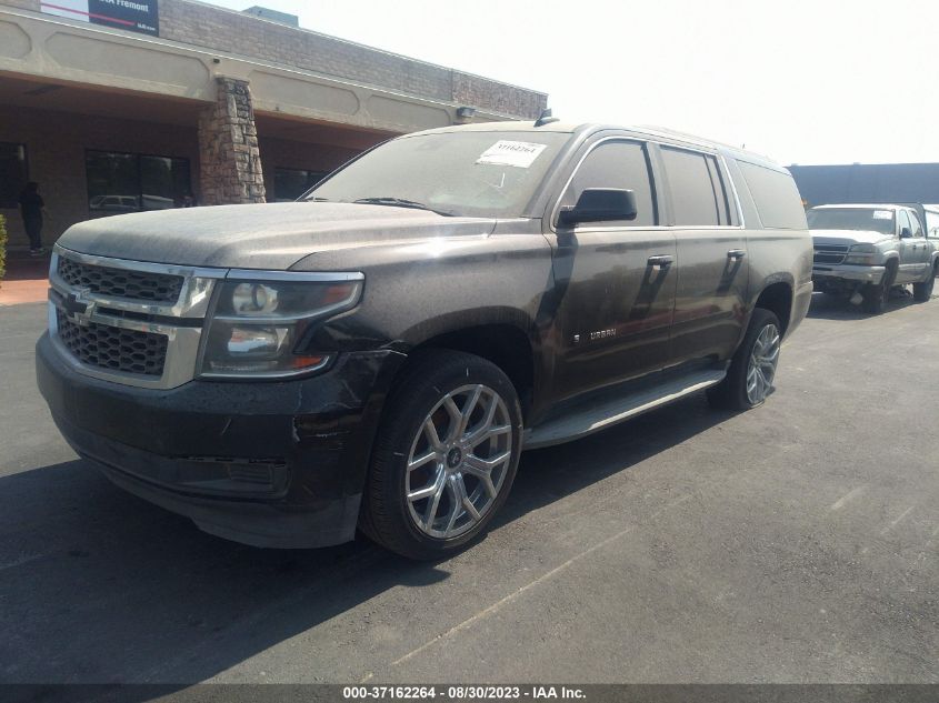 2015 CHEVROLET SUBURBAN LT - 1GNSCJKCXFR599045