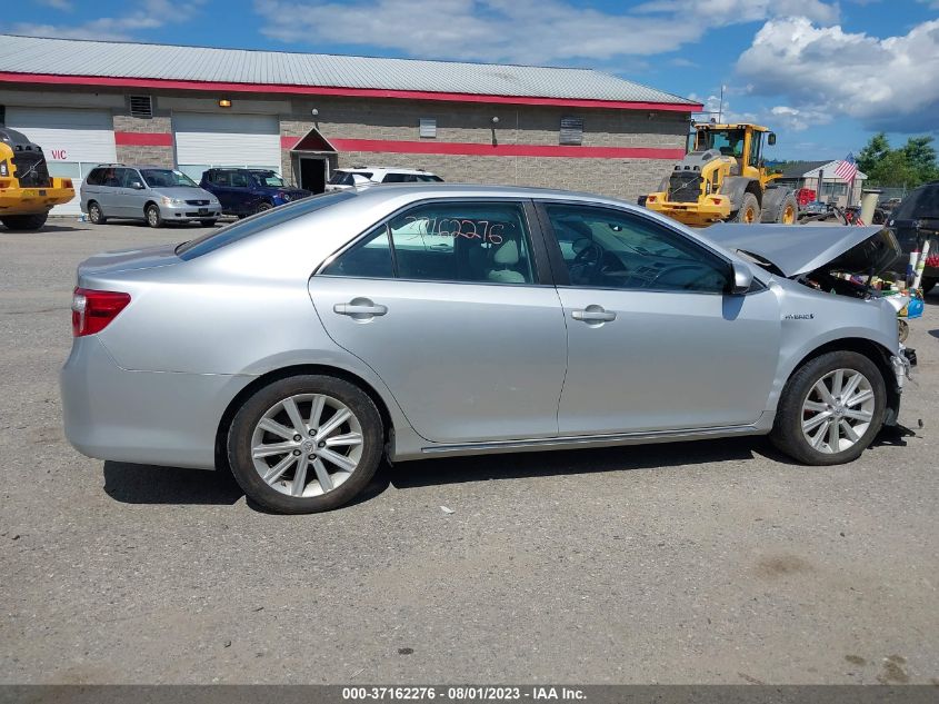 2013 TOYOTA CAMRY HYBRID LE/XLE - 4T1BD1FK0DU069986