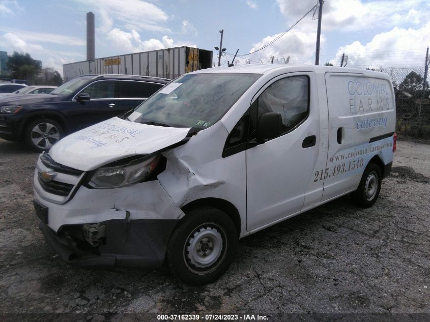 2015 CHEVROLET CITY EXPRESS CARGO VAN LT - 3N63M0ZN9FK701263