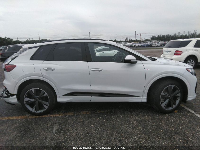 2023 AUDI Q4 E-TRON PREMIUM PLUS WA1L2BFZ0PP029504