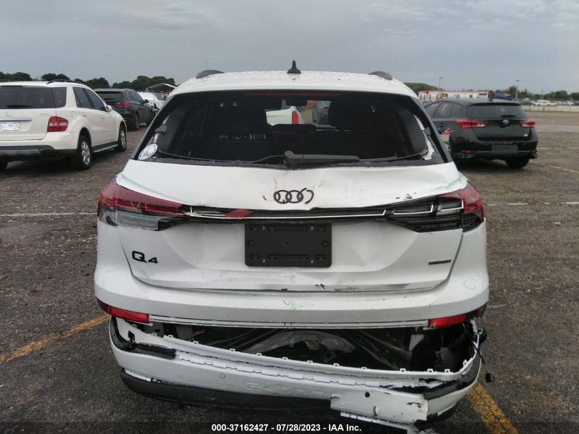 2023 AUDI Q4 E-TRON PREMIUM PLUS WA1L2BFZ0PP029504