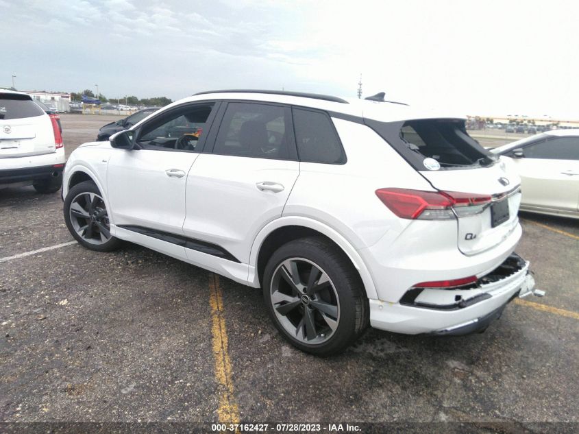 2023 AUDI Q4 E-TRON PREMIUM PLUS WA1L2BFZ0PP029504