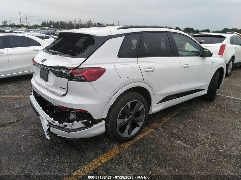 2023 AUDI Q4 E-TRON PREMIUM PLUS WA1L2BFZ0PP029504