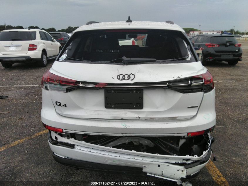 2023 AUDI Q4 E-TRON PREMIUM PLUS WA1L2BFZ0PP029504