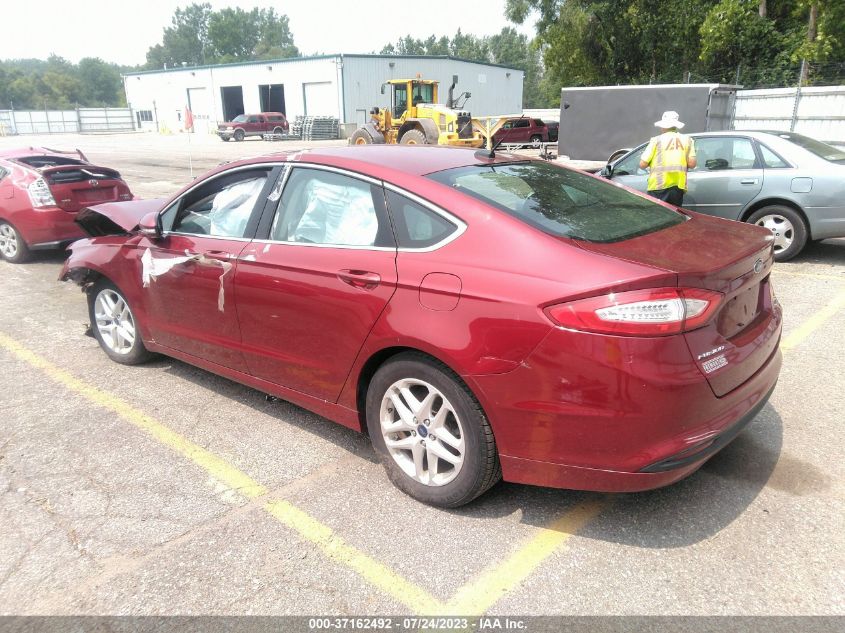 2014 FORD FUSION SE - 3FA6P0HD7ER389407