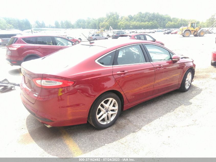 2014 FORD FUSION SE - 3FA6P0HD7ER389407