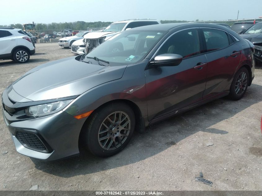 2018 HONDA CIVIC HATCHBACK LX - SHHFK7H22JU211124