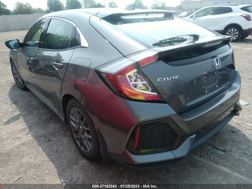2018 HONDA CIVIC HATCHBACK LX - SHHFK7H22JU211124