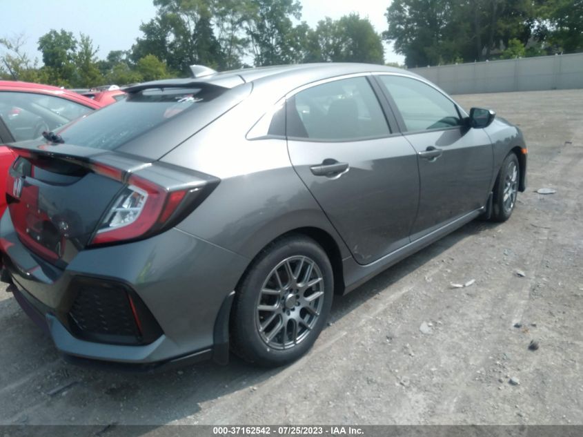 2018 HONDA CIVIC HATCHBACK LX - SHHFK7H22JU211124