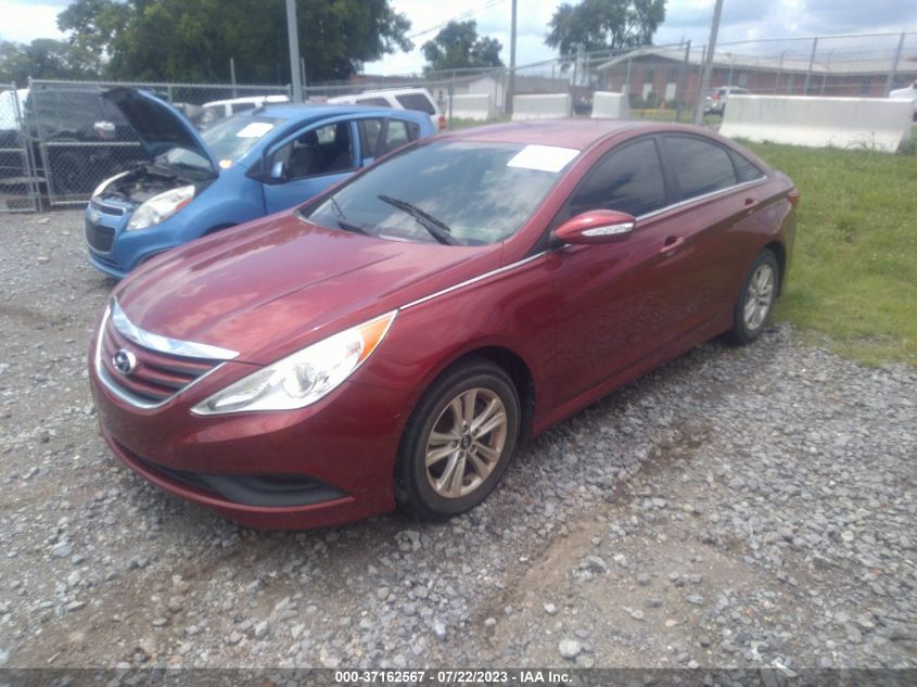 2014 HYUNDAI SONATA GLS - 5NPEB4AC9EH885292