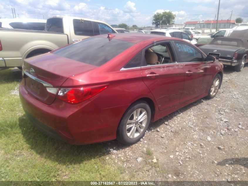 2014 HYUNDAI SONATA GLS - 5NPEB4AC9EH885292